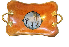 Antique carltonware 1925 Moonlight cameo comport   ( MP) picture