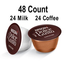 NESCAFÉ Dolce Gusto Coffee Capsules Chococino 48 Ct -  24 Coffee & 24 Milk BULK picture