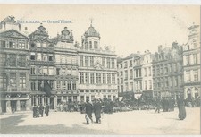 postcard BRUXELLES Brussels Grand'Place picture