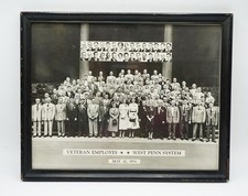 West Penn System Pittsburgh Transportation 1954 Veteran Employee Photograph picture
