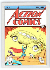 1992 DC Cosmic Cards #169 Action Comics #1 Impel Classic Cover 1st Superman 1938 picture