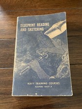 1956 Blueprint Reading & Sketching Navy Training Courses NAVPERS 10077A picture
