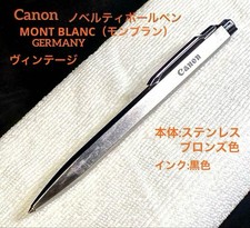 Montblanc x Canon Vintage Ballpoint Pen Collaboration Steel Germany picture