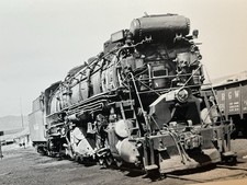 c1959-63 Union Pacific Big Boy 4-8-8-4 Steam Locomotive Railroad Photo picture