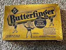 1936 Butterfinger Candy Box, Babe Ruth Curtis Boy Advertising. Nice Cond. 11” picture
