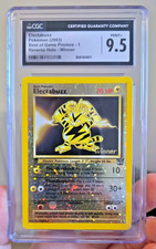 Electabuzz Pokemon 2003 Best of Game Winner Stamp Black Star Promo PSA CGC 9.5 picture