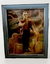 REMAKE AURORA VARI-VUE FRANKENSTEIN LENTICULAR 3-D PICTURE 8X10 R. MUNN READ picture