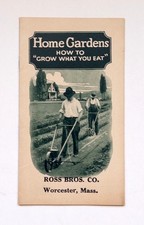 Antique 1925 Planet Jr Tools Catalog Ross Bros Co Seeds Worcester MA Garden Book picture