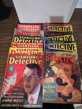 1930s Startling-True-Master Detectives Pulp Magazines Lot See Pics (VRN1) picture
