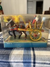 Vintage Gidi's Carretino Siciliano Folk Art Horse & Cart Italy Sicily picture