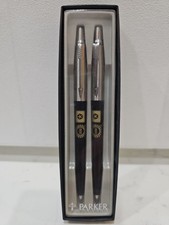 Vtg Chrysler UAW PARKER Belvidere Assembly Ballpoint Pen & Mechanical Pencil Set picture