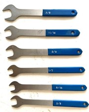 new old stock Park Bicycle Tool FRACTIONAL CONE WRENCH Set of 6 picture