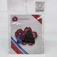 Osaka Expo Commemorative Pin Badge 4 Collectible Souvenir Sealed US Seller  picture