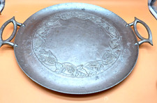 Vintage Hammered Forged Aluminum Everlast 14.5”Handled Tray 18