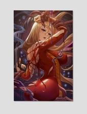 Barbarella LA Comic Con 2024 Lin Premium Print Poster 11x17 Fantasy Wall Art picture
