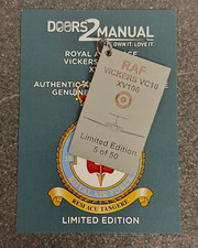 RAF Vickers VC10 XV106 Engraved skin tag picture