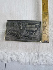 Vintage IH International Harvester 1480 Axial Flow Combine Lewis Belt Buckle picture