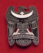 SILESIAN EAGLE FIRST CLASS - GERMAN FREIKORPS OBERLAND MEDAL picture