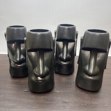 Set 4 1960s Aku Aku Stardust Vegas Moai Tiki OMC Japan - HTF Black Otagiri picture