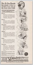 Ilg Ventilation Fan Chicago Good Health Week 1922 Vintage Print Ad picture