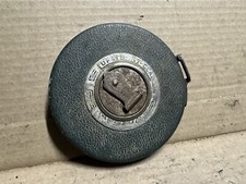 Vintage Lufkin Round Ni-Clad Steel 100’ Foot Tape Measure -B30 picture