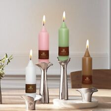 5.1 IN Short Pillar Candles Unscented Taper Candles White Church Candles picture