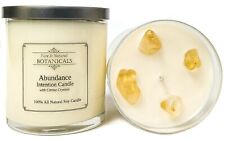 Abundance Soy Intention Candle 100% All Natural Prosperity Success Wiccan Pagan  picture