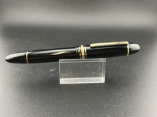MONTBLANC Meisterstück No. 149 Fountain Pen 14K Gold Fine Nib Warranty Serviced picture
