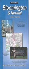 Bloomington Normal Illinois Street Map picture