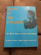 1967 1st Print Death of the president:the Warren report on trial in New Orleans picture