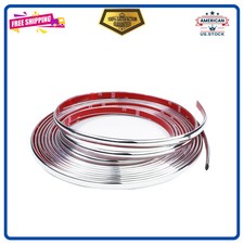25FT Automotive Chrome Trim Molding 1/2'(12mm) Car Side Moldings picture