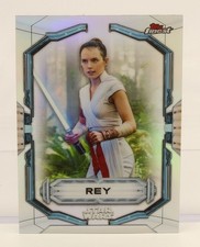 2022 Topps Chrome Finest Star Wars Rey #80 Refractor picture