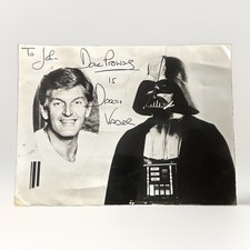 Autograph Star Wars Darth Vader “Dave Prowse” Signed Photo picture