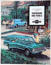 1967 Chevrolet Truck-Suburbans and Panels Sales Brochure Reproduction picture