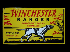Porcelain Winchester Ranger Enamel Metal Sign Size 22 