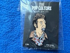 ZOBIE POP CULTURE ARTIST EDITION  KRAMER FROM SEINFELD  ENAMEL PIN LE /500 picture