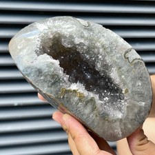 2.5 lb  Natural crystal geode quartz cluster crystal specimen Healing picture