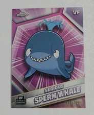 2026 Topps Chrome VeeFriends Serious Sperm Whale Pink Refractor /250 #155 picture