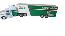 Racing Champions  Harry Grant 33 Oldsmobile Tractor Trailer -Used -Plastic/Dieca picture