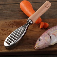 StainlessSteel Fish Scaler Remover Descaler Scraper Seafood Cleaning KitchenTool picture