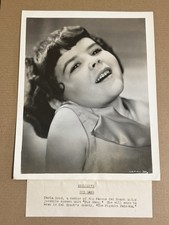 1937 Darla Hood Our Gang Little Rascals Original MGM Press Photo Hal Roach picture