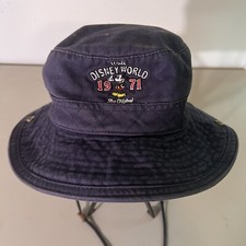 Walt Disney World 1971 The Original Bucket Hat Youth Size 2-6X With Chin Strap picture
