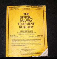 January 1989 Official Railway Equipment Register picture