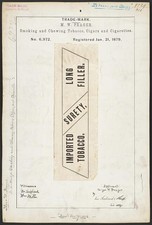 Photo:M W Prager Surety Tobacco Cigars Cigarettes Trade Mark 1879 picture