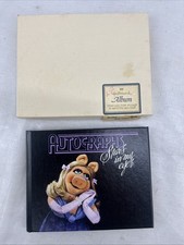 Hallmark Miss Piggy “Autographs Stars In My Eyes” Autograph Album New See All  picture