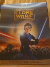 Star Wars The Clone Wars COVER Promo FLICKER LENTICULAR BLU-RAY COVER ART SAMPLE picture