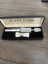 Vintage KLEEN REEM Pipe Cleaner  Tool with Box / Collectible Smoking Pipe Tool picture
