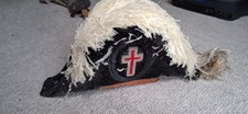 Vintage Antique Masonic Knights Templar hat with matching Sword Scabbard picture
