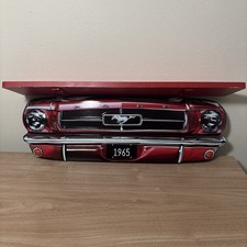 Ford Mustang Shelf 1965 Parts Gas Oil Shelby 5.0 Boss Vintage Style Wall Decor picture