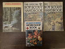 VINTAGE Boy Scouts of America BSA Book Lot of 4 - Handbooks Fieldbook  Workshop picture